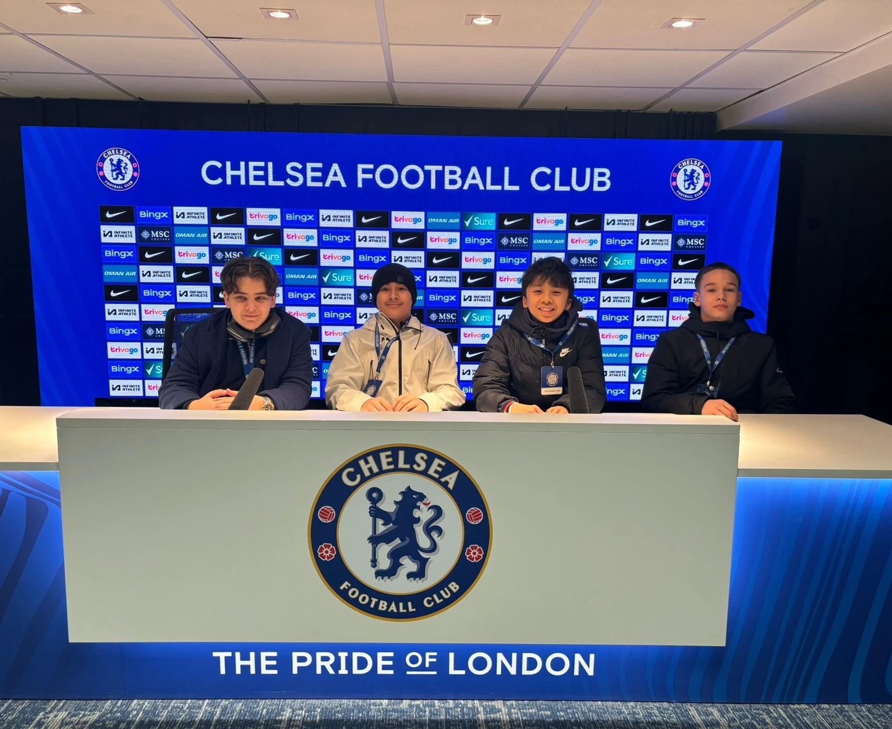 DLD College London Students visit to Chelsea Football Club