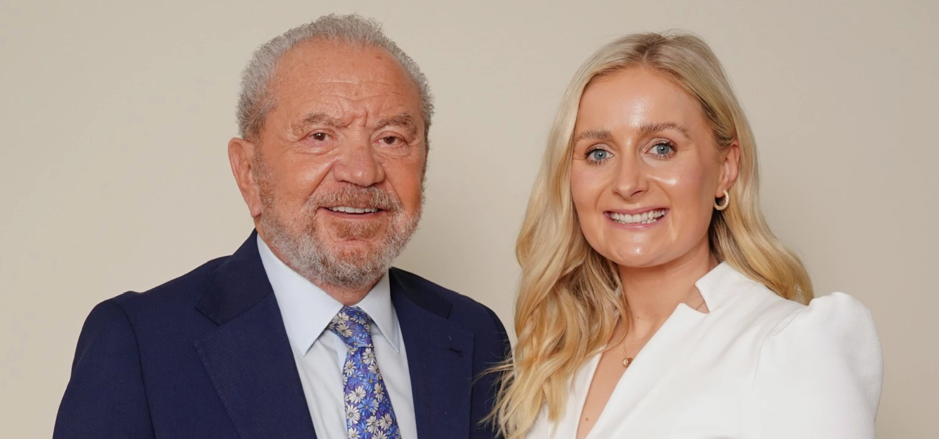 The Apprentice winner Rachel Woolford and Lord Alan Sugar has unveiled their first venture  Picture: PA Media