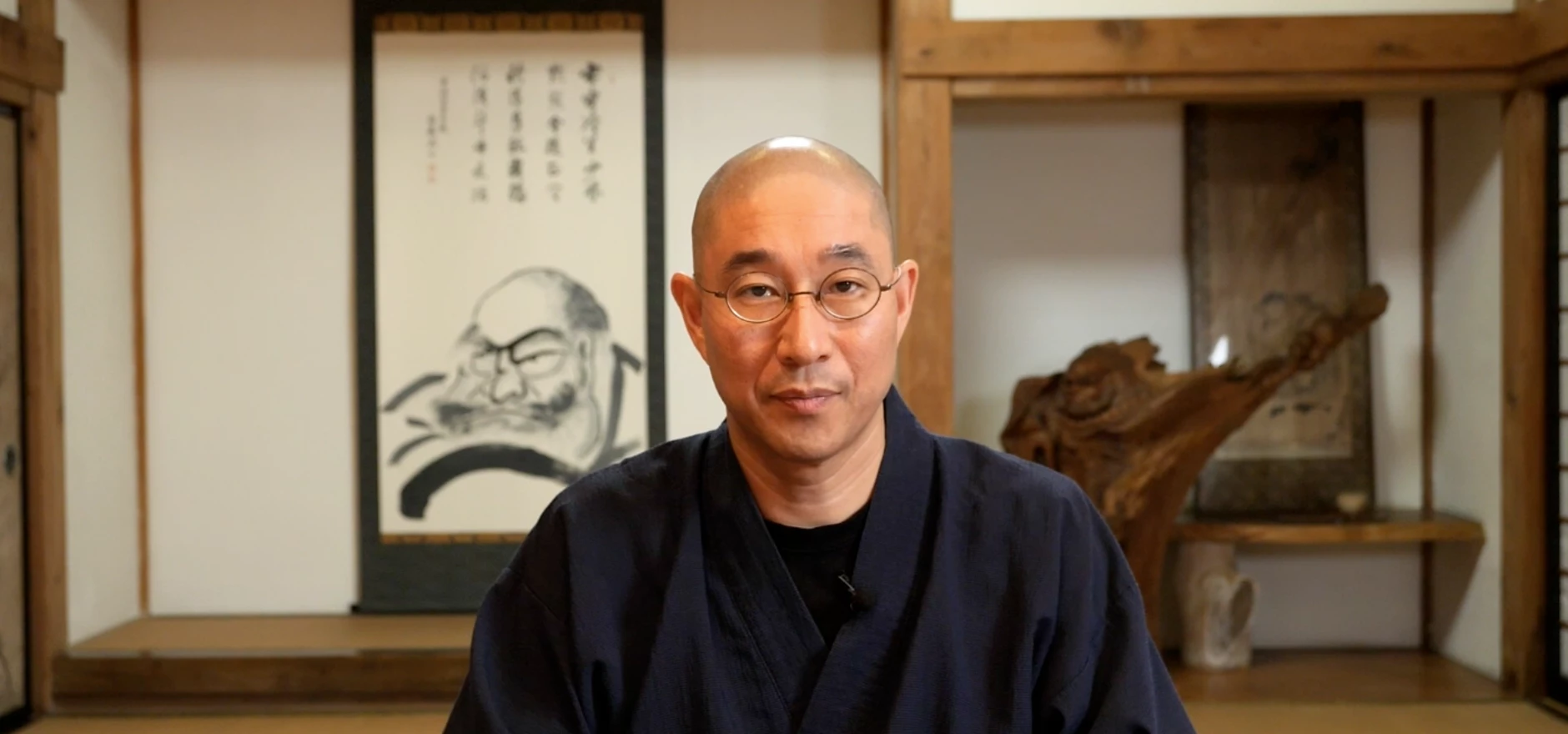 Osho Taigu is Head Monk of the 540-year-old Fukugonji Temple in Komaki City in Japan