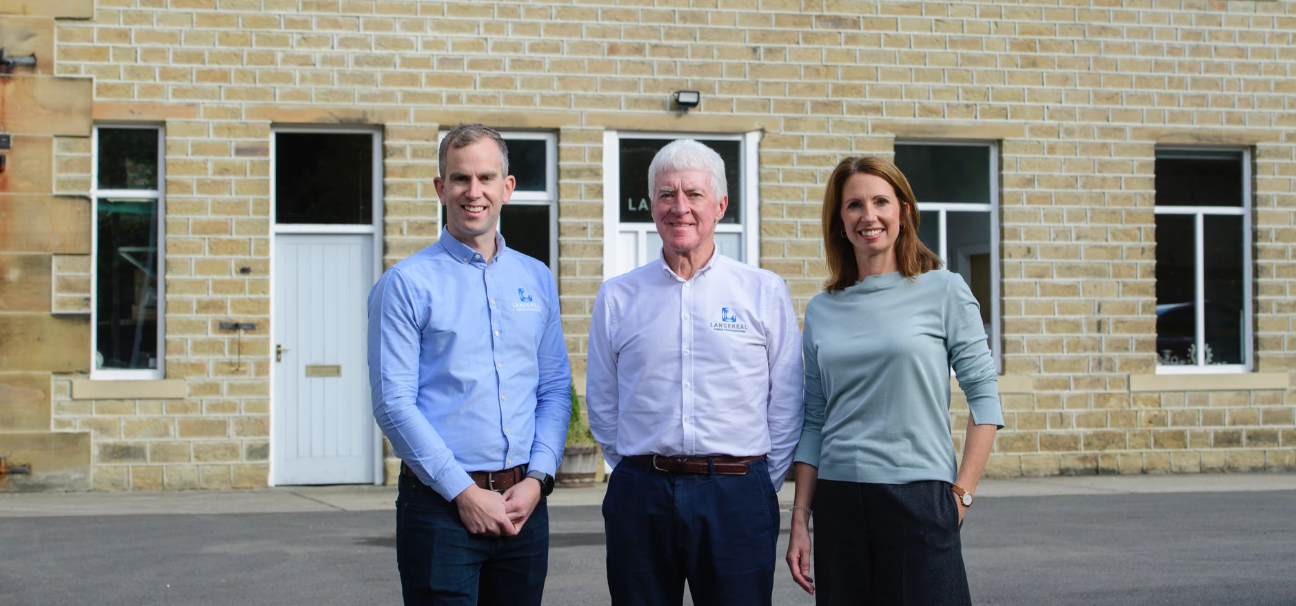 From left to right Rob Yorke, Nick Hampson and Laura Hampson.JPG