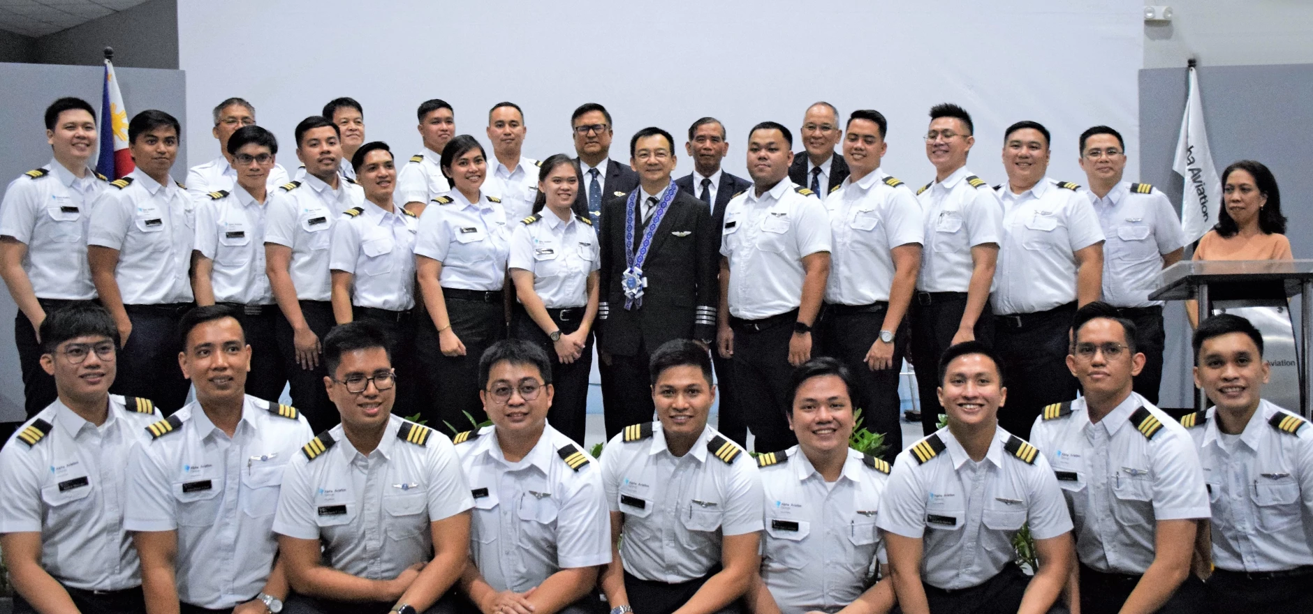 Joint graduation ceremony of AAG cadet pilots